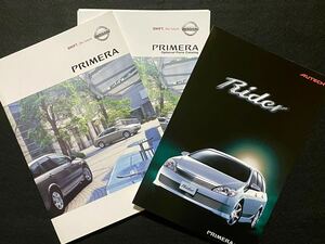 [ catalog / special edition catalog ] Nissan Primera / Wagon / rider 2003 year 8 month /NISSAN PRIMERA/WAGON/Rider 3 generation P12 series 