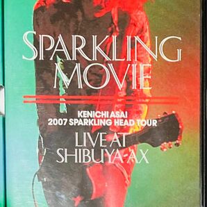 浅井健一　DVD ＳＰＡＲＫＬＩＮＧ ＭＯＶＩＥ−ＬＩＶＥ ＡＴ ＳＨＩＢＵＹＡ−ＡＸ− （初回生産限定版）