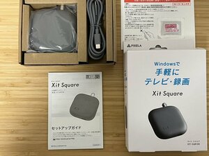 【ほぼ未使用】ピクセラ Xit Square XIT-SQR100 サイトスクエア テレビチューナー 地デジチューナー