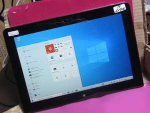 ジャンク NEC versapro　vt-r PC-vk164t1hr タブレット windows10　10型 銀　wifi　初期化済み　難　24-6194