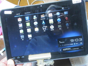 ジャンク au Motorola TBi11M mot11　mz604　タブレット 10型　黒　難　11-6144