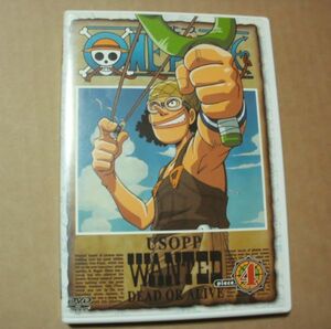 ●ワンピース　ONE PIECE　1stシーズン　4巻　ウソップ　初回限定版　アニメDVD　美品