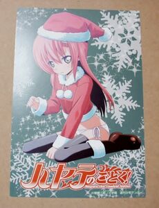 ハヤテのごとく!　特典　クリスマス　イラストカード　桂ヒナギク