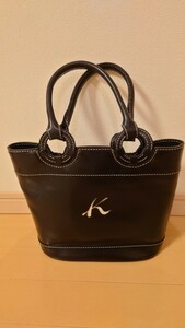 キタムラ　レザーハンドバッグ　美品