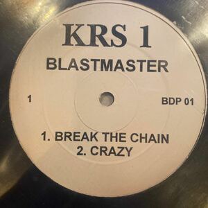 試聴OK 超高額人気盤!! Big Joe Krash (Krs-One) - Break The Chain (12'') muro koco kiyo