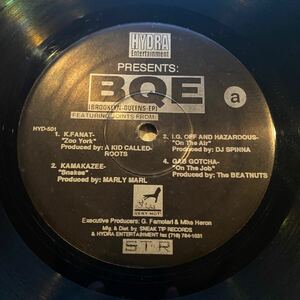 試聴OK 90sアンダーレアコンピ!! V.A. - BQE (Brooklyn - Queens EP) Hydra Entertainment Kamakazee Godfather Don 