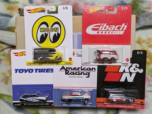 ホットウィール ポップカルチャー HOT WHEELS SPEED SHOP 5台 SKYLINE VAN DAIRY DELIVERY 2セットあり スカイライン ハコスカ デリバン