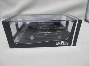 ★MARK43 ホビージャパン 1/43★日産プレジデント Nissan President (JHG50) カスタマイズ・プライバシーガラスVer. Black　ブラック★