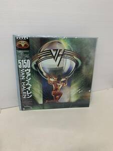 〇　[帯付き]　VAN HALEN　ヴァン・ヘイレン/5150　ロック　美盤　P-13285