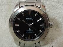 稼働(ローバッテリー状態) セイコーキネティック・自動巻き充電・メンズ時計 SEIKO 5J21-0A80 　_画像2