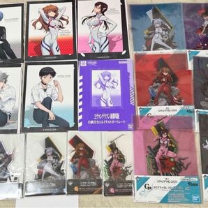 新品 エヴァンゲリオン イラストポートレート ビジュアルスタンド クリアファイル