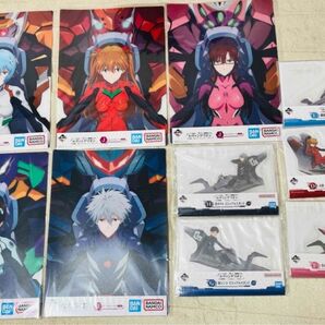 新品未開封 エヴァンゲリオン ビジュアルシート ビジュアルスタンド コンプ