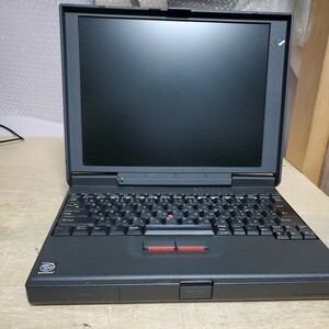 ノートパソコン ThinkPad　IBM WINDOWS95 Microsoft　ウィンドウズ95 レトロパソコン　