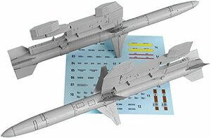レスキット 1/48 AGM-88 HARM 対レーダーミサイル LAU-118 ランチャー・Su-27用パイロン付 2個入 プラモデル用パーツ