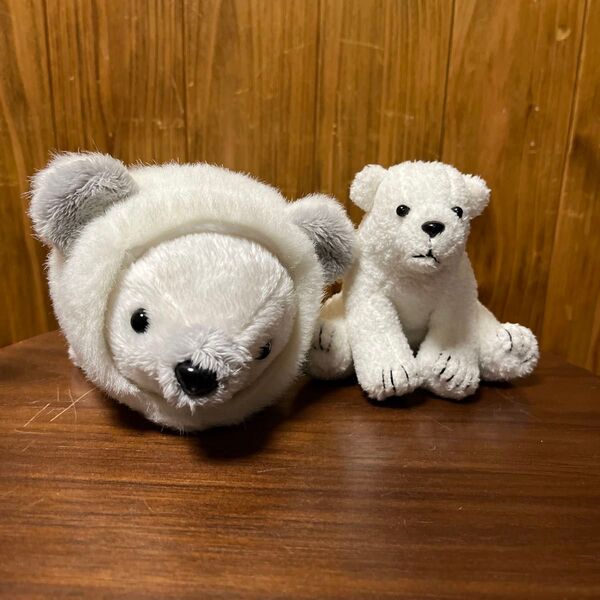くまらし しろくま あざらし ぬいぐるみ