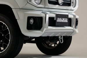 DAMD ダムド 【JIMNY “little G. STANDARD”】 little G. STANDARD フロントバンパー 未塗装品 ジムニー JB64W 個人宅不可 離島は要確認