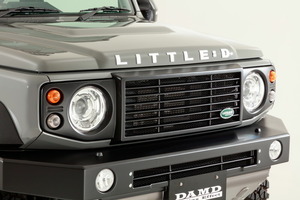 DAMD 【JIMNY SIERRA “little D.”】 little D. フロントグリル 純正色×マットブラック ジムニーシエラ JB74W 個人宅不可 離島は要確認