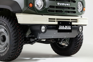 DAMD ダムド 【JIMNY SIERRA the ROOTS.】 フロントバンパー 未塗装品 ジムニーシエラ JB74W 個人宅不可 離島は要確認