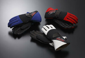 JURANju Ran racing glove advance blue × blue S size 354037