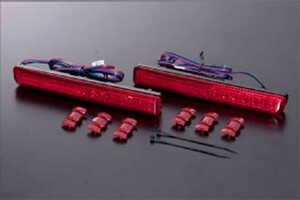 Valenti ヴァレンティ LEDリアバンパーリフレクター ムーヴカスタム L175S L185S 06/10～10/11