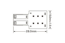 RG レーシングギア CSP LEDバルブ T10 3000K リラックスホワイト ラゲッジ/ドア(フロント)/バニティ用 ハリアー 60系 H27.4～R2.6 M/C後_画像2