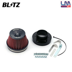 BLITZ ブリッツ サスパワー コアタイプLM レッド エアクリーナー カローラルミオン NZE151N ZRE152N ZRE154N H19.10～H21.12 1NZ-FE/2ZR-FE