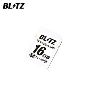 BLITZ ブリッツ Touch-B.R.A.I.N.LASER レーザー＆レーダー探知機用オプション 無線LAN内蔵SDカード BWSD16-TL311S