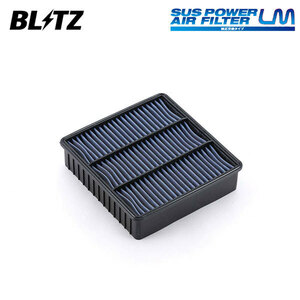 BLITZ Blitz Sus Power air filter LM SM-51B Lancer Evolution 7 CT9A H13.2~H15.1 4G63 4WD MR188657/MR481794/MR552951