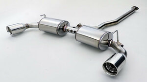 GANADOR muffler Vertex 4WD/SUV Harrier 6BA-MXUA80 R2/6- M20A-FKS 2WD задний деталь выходящий слева и справа полировка дом частного лица не возможно отдаленный остров необходимо проверка 