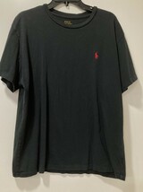 ★741★POLO RALPH LAUREN ラルフローレン 半袖Tシャツ★黒 サイズL USA購入_画像1