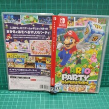 【評価いただける方のみ入札ください】 任天堂 Nintendo Switch スイッチ ソフトケース マリオパーティスーパースターズ_ケースのみ_画像1