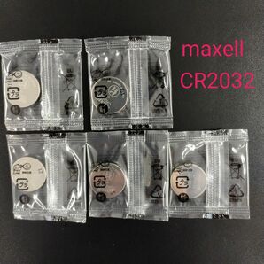 maxell　リチウム電池 ボタン電池 CR2032 5個