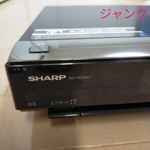 SHARP AQUOS ブルーレイ BD-HDW43 カード