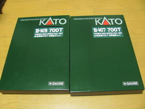 KATO 10-1４７６、１４７７　台湾高鐵　７００T　台湾新幹線　基本、増結セット　新品未使用