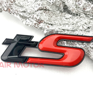 スバル tSエンブレム 黒+レッド☆ WRX S4 WRX Sti BRZ フォレスター インプレッサ XV レガシィ レヴォーグ エクシーガの画像8