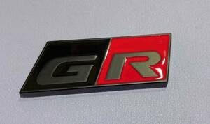 GR サイド リア Emblem Prius Supra Aqua Mark X Vitz ヤリス 86 Copen Noah C-HR GR SPORT 艶消しBlack