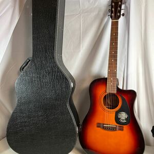 Fender フェンダー　CD-60CE SBST アコースティックギター エレアコ　ハードケース 付き