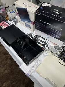 【PlayStation3 ３台まとめ】プレステ3 CECH-3000A CECH-2000A など　コントローラー 付　#kk