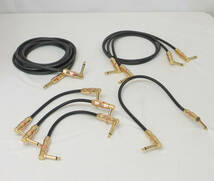 A666 モンスターケーブル7本 ギターシールドエフェクター Monster Cable Prolink Monster Rock 0.16ｍ3本 0.39ｍ1本 0.8ｍ2本 3.6ｍ1本 Ψ_画像1