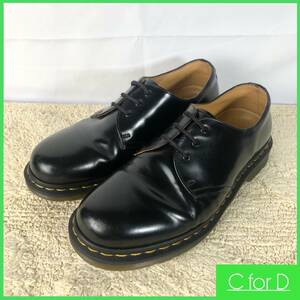 ★Dr.Martens★UK9 (28.0cm相当) オックスフォードシューズ ドクターマーチン メンズ 革靴 黒 ブラック レザー 1461 3ホールシューズ S179