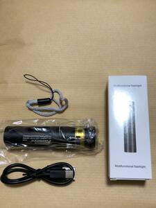 Alonefire SV94 3W 紫外線 ブラックライト 強力 小型 UV LED 波長365nm USB充電式 アニサキスライト ペット尿検出器 レジン用 硬化 釣り