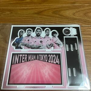 2/7 『Inter Miami in Tokyo 2024』 インテル・マイアミCF アクリルスタンド 新品 未開 検 メッシ ブスケス スアレス ヴィッセル神戸 ②