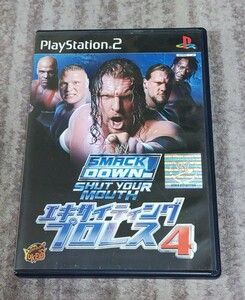 PS2 プレイステーション2用ソフト エキサイティングプロレス4