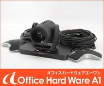 Polycom テレビ会議システム用 カメラ 2019年製 MPTZ-11 ポリコム マイク２台 【ビデオ通話/中古/動作品】 #P_画像1