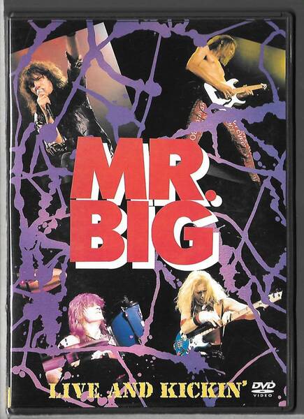 DVD◆Mr. Big / ライヴ・アンド・キッキン◆1991年9月20日 東京NHKホール◆AMBY-8031◆送料込み(ネコポス)