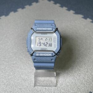 G-SHOCK DW-5600DC デニム柄　Gショック 美品