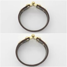 ルイヴィトン ブラスレ セイブイット バングル M6611E モノグラム アクセサリー ブレスレット LOUIS VUITTON z24-364 中古品 z_b_画像4