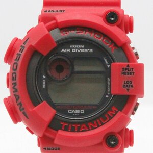 CASIO カシオ G-SHOCK ジーショック DW-8200F-4JR FROGMAN 2000 フロッグマン レッド 不動品 ジャンク品 m_w(j) m5-33038