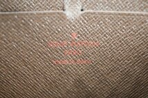 ◎ 中古品 LOUIS VUITTON N41661 ジッピー・ウォレット・ダミエ・エベヌ 長財布 旧モデル レザー 革 茶 ブラウン 財布 レディース メンズ_画像6