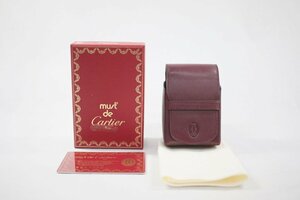 ◎ 中古品 Cartier カルティエ シガレットケース たばこポーチ 煙草 小物入れ 箱付き
